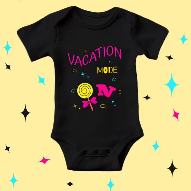 Body Para Bebê Modo de Férias Ativado (Criador carregado)