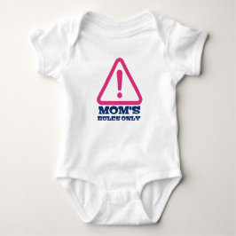 Body Para Bebê Mom’s Rules Only – Sassy New Mom Baby Apparel