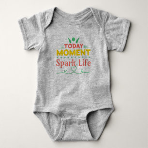 Body Para Bebê Momento Atual, Espete A Vida