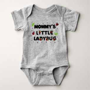 Body Para Bebê Mommy's Little Ladybug - Cute