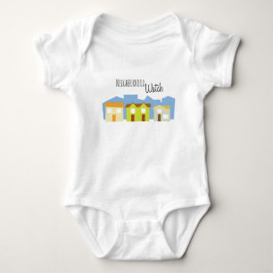 Body Para Bebê Monitoramento de Vizinhança