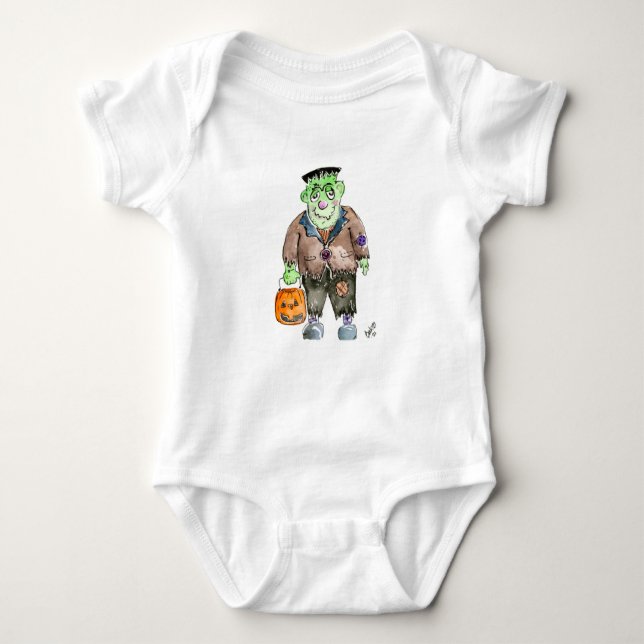 Body Para Bebê Monster Baby Onsie (Frente)