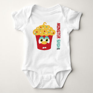 Body Para Bebê Monster Bash Body Suit