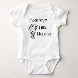 Body Para Bebê Monstrinho da Mamãe