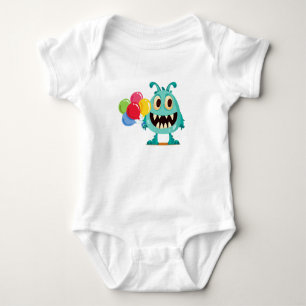 Body Para Bebê Monstro/Cartoon/alienígena