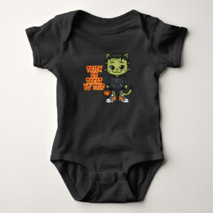 Body Para Bebê Monstro de Gatos Bonito Frankenstein - Kawaii Spoo