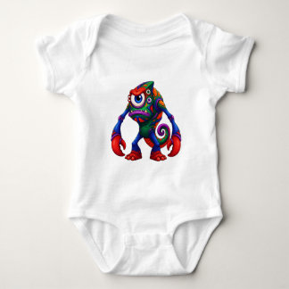Body Para Bebê Monstro de Um Olho Vibrante