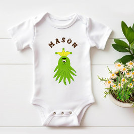 Body Para Bebê Monstro do mar