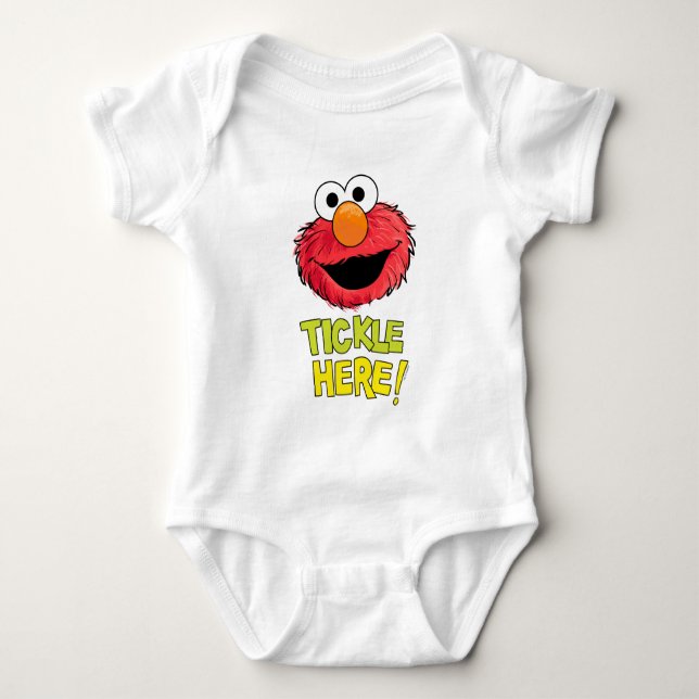 Body Para Bebê Monstro no Fim desta História | Elmo (Frente)