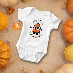 Body Para Bebê Monstrozinho Fofo Meu Primeiro Halloween