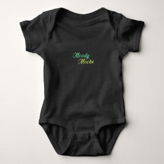 Body Para Bebê Moody Mocks - Sarcasmo e atitude em estilo