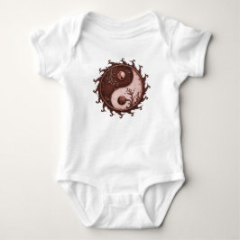 Body Para Bebê Moonlit Balance – Yin Yang of Eternal Light. 
