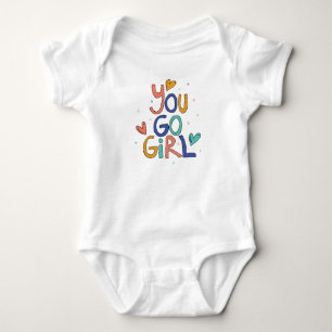 Body Para Bebê Motivação Uma Menina Legal Você Vai Menina Clipart