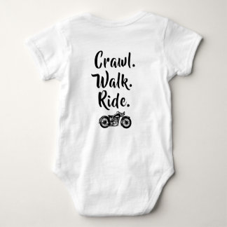 Body Para Bebê Motocicleta Creative Baby Onsie