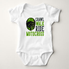 Body Para Bebê Motocross 