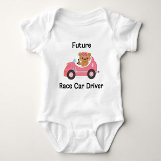 Body Para Bebê Motorista de Carro Race Futuro (garota)