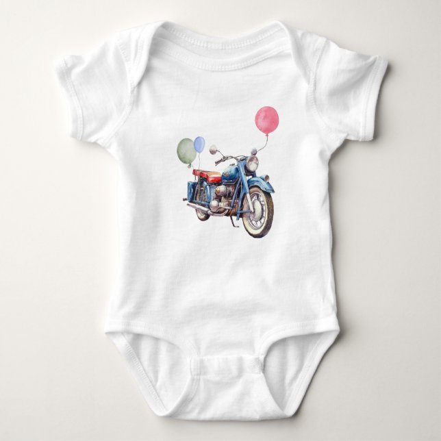 Body Para Bebê Motorrad-Baby (Frente)