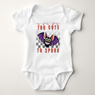 Body Para Bebê Muito bonito para mascarar o morcego do Dia das Br