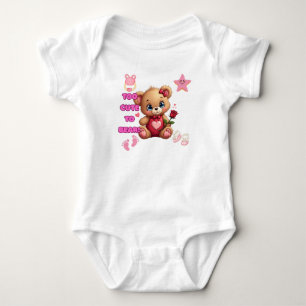 Body Para Bebê Muito bonito para o urso - Design bebê Ursinho Nam