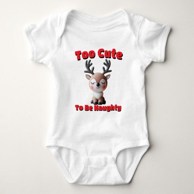 Body Para Bebê Muito Bonito Para Ser Borrão (Frente)