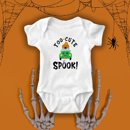 Body Para Bebê Muito Fofo Para Assustar! Carro de Halloween