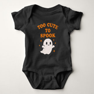 Body Para Bebê Muito Fofo Para Assustar - Fantasma Engraçado de H