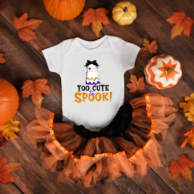 Body Para Bebê Muito Fofo Para Assustar! Halloween (Criador carregado)