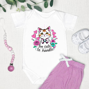 Body Para Bebê "Muito Fofo para Segurar" Adorável