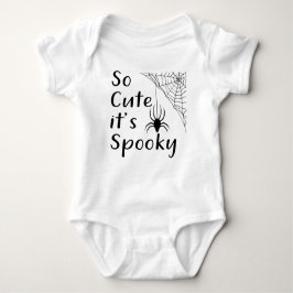 Body Para Bebê Muito giro é Spookey (Design nº 2)