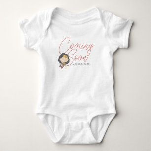 Body Para Bebê Mulher Maravilha Novo Bebê Em Breve