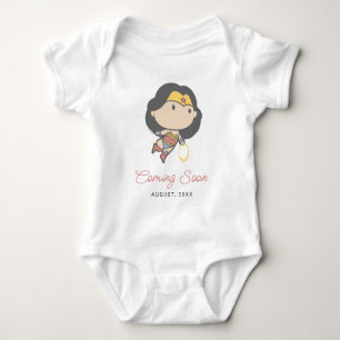 Body Para Bebê Mulher Maravilha Novo Bebê Em Breve