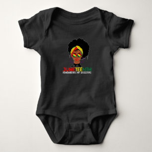 Body Para Bebê Mulher Negra de Cabelo Loxado Lembrando Meus Ances