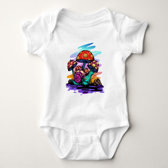 Body Para Bebê Mundo de Cor (Frente)