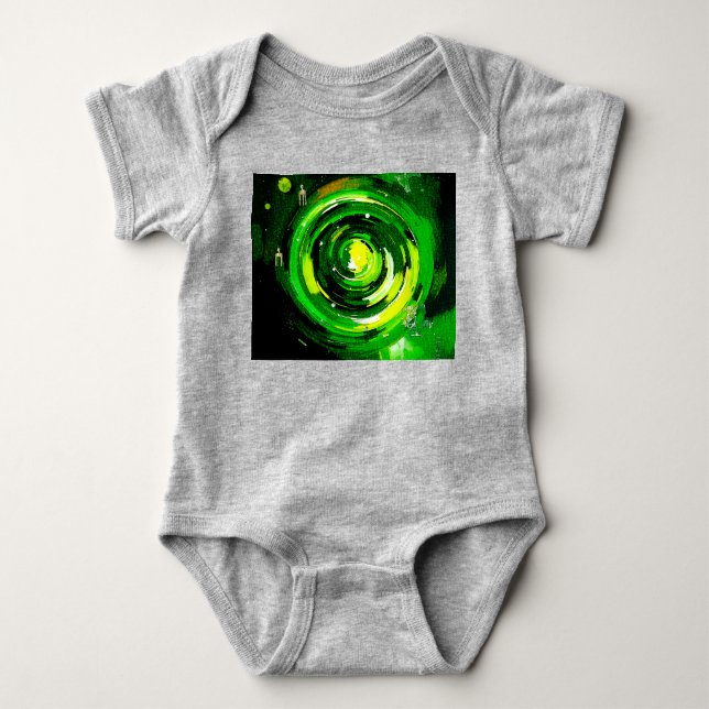 Body Para Bebê Mundo do Verde (Frente)