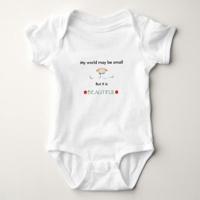 Body Para Bebê Mundo Encantador (Frente)