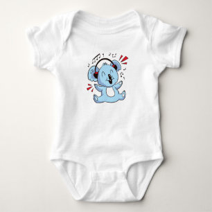 Body Para Bebê Music Koala