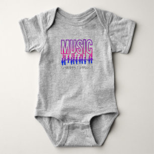 Body Para Bebê Música Conecta Pessoas  