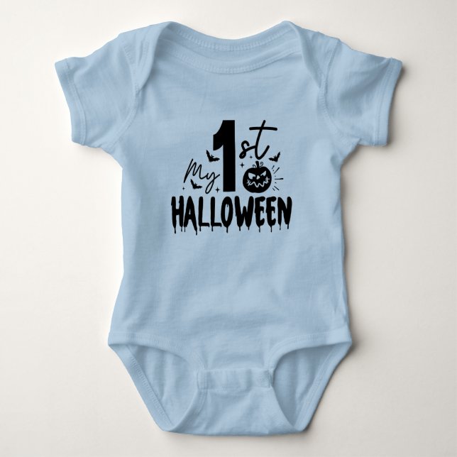 Body Para Bebê My 1st Halloween (Frente)