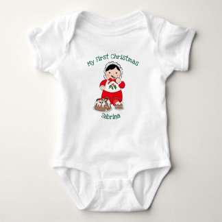 Body Para Bebê My First Christmas