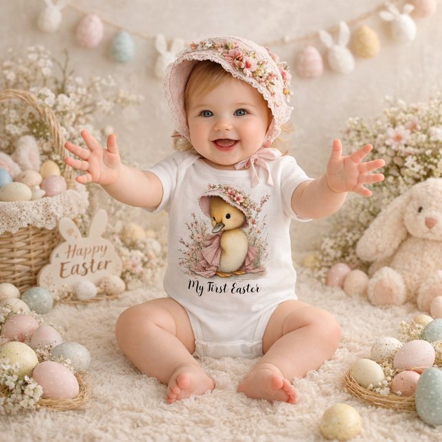 Body Para Bebê My First Easter Baby (Criador carregado)