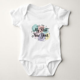Body Para Bebê My First New Year 2026 Baby  Cute New Year outfit