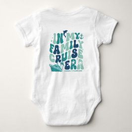 Body Para Bebê Na Minha Família Cruise Era Personalizada, Corresp
