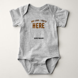 BODY PARA BEBÊ NA MODA MODERNO PERSONALIZÁVEL ASH VERIFICADO COM