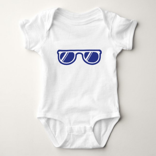 Body Para Bebê Na moda Verão Shades (Frente)