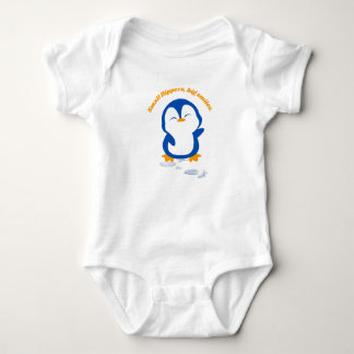 Body Para Bebê nadadeiras pequenas, grande sorriso