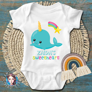 Body Para Bebê Namorado Fofo Kawaii de Zaida Narval