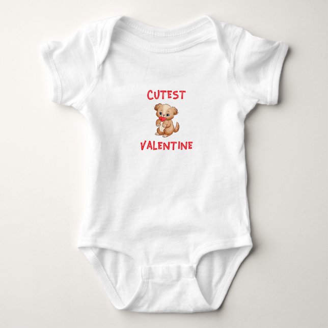 Body Para Bebê Namorados mais recente (Frente)