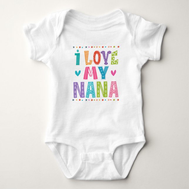 Body Para Bebê Nana Baby Girl Outfit (Frente)