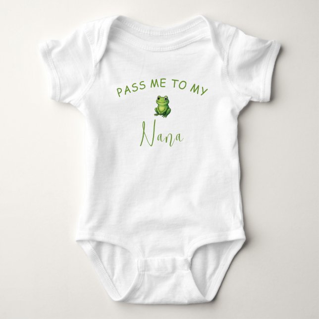 Body Para Bebê Nana do Bebê (Frente)