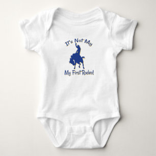 Body Para Bebê Não é meu primeiro Rodeio!